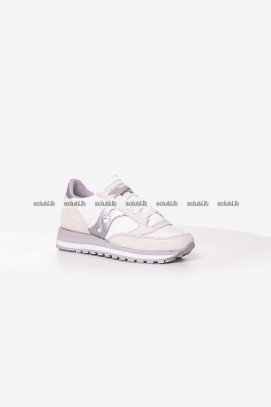 Scarpe Saucony donna Jazz Triple bianco argento Limited Edition