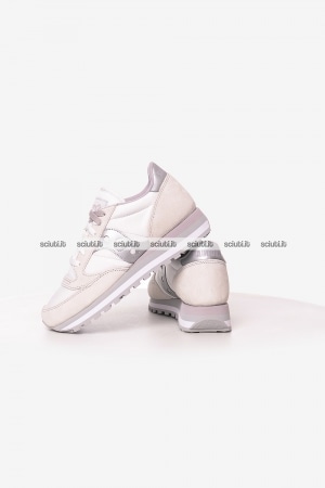 Scarpe Saucony donna Jazz Triple bianco argento Limited Edition