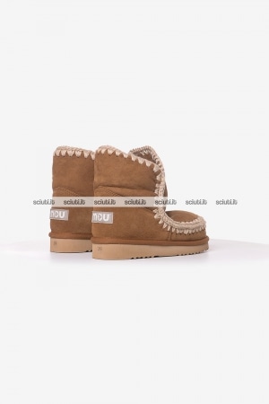 Stivaletti MOU donna beige scuro Eskimo 18