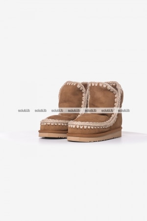 Stivaletti MOU donna beige scuro Eskimo 18
