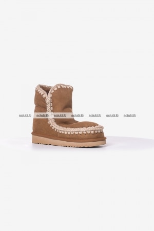Stivaletti MOU donna beige scuro Eskimo 18