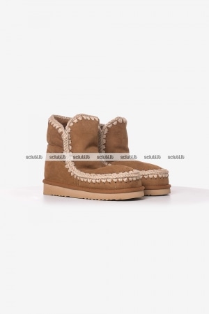 Stivaletti MOU donna beige scuro Eskimo 18