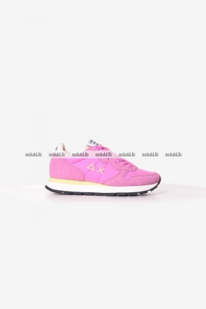 Scarpe SUN68 donna rosa ciclamino Ally solid nylon