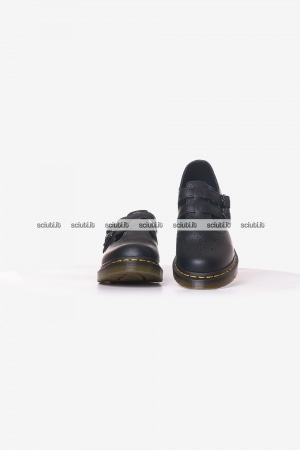 Scarpe Dr Martens donna nere Mary Jane in pelle