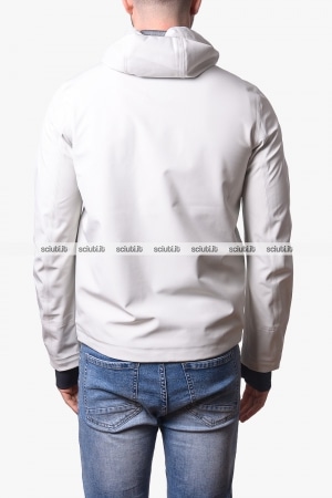 Giubbotto Kway uomo beige chiaro Jacko bonded jersey