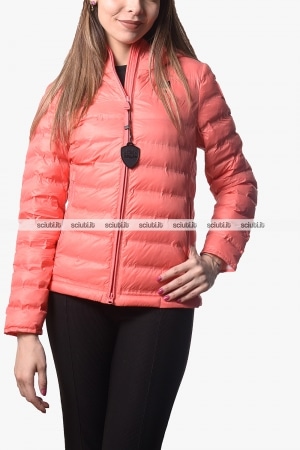 Piumino Blauer donna rosa corallo leggero Ellis