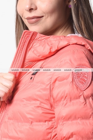 Piumino Blauer donna rosa corallo leggero Ellis