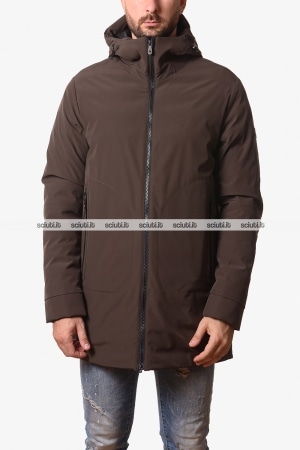 Cappotto Peuterey uomo marrone Metide SRT 01