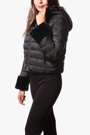 Giubbotto Colmar donna nero pesante reversibile