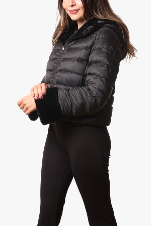 Giubbotto Colmar donna nero pesante reversibile