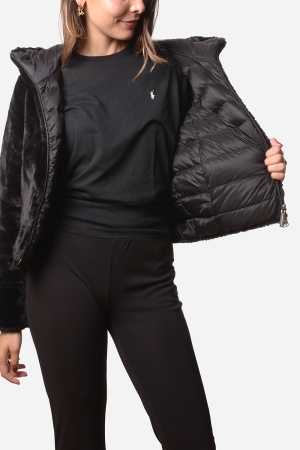 Giubbotto Colmar donna nero pesante reversibile