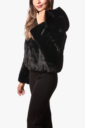 Giubbotto Colmar donna nero pesante reversibile