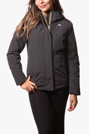 Giubbotto Kway donna nero Lil soft touch marmotta