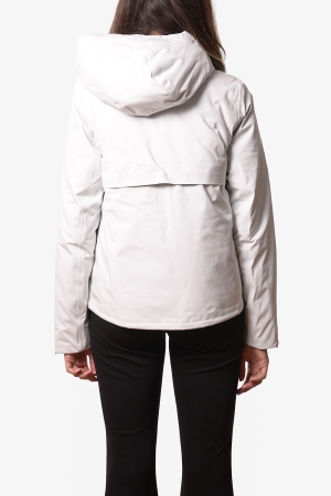 Giubbotto Kway donna bianco pesante Tale bonded padded