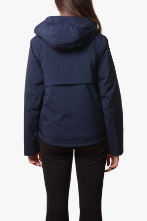 Giubbotto Kway donna blu scuro pesante Tale bonded padded