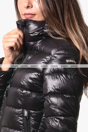 Piumino Blauer donna nero eco Caroll