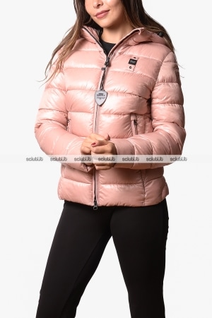 Piumino Blauer donna rosa eco Caroll