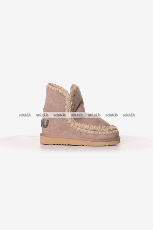 Stivaletti MOU donna beige Eskimo 18 glitter logo