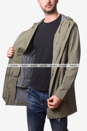 Giubbotto Kway uomo verde muschio Tommy Stretch 2L