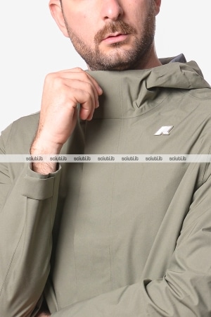 Giubbotto Kway uomo verde muschio Tommy Stretch 2L