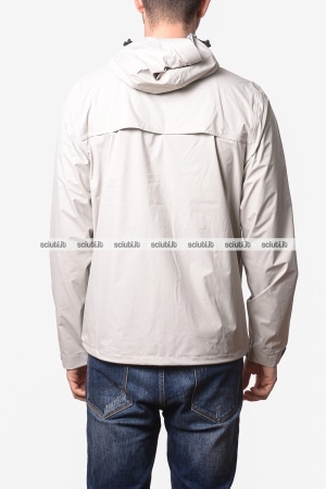 Giubbotto Kway uomo beige ultaleggero Charmain Travel