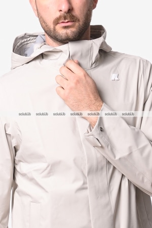 Giubbotto Kway uomo beige Tommy Stretch 2L
