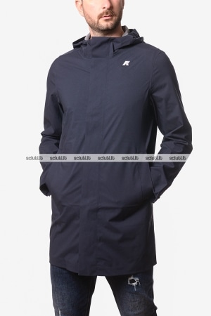 Giubbotto Kway uomo blu scuro Tommy Stretch 2L