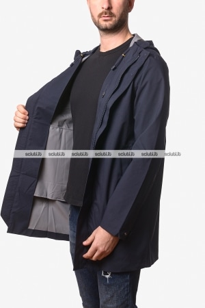 Giubbotto Kway uomo blu scuro Tommy Stretch 2L