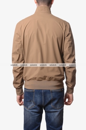 Bomber Blauer uomo marrone sfoderato Anson