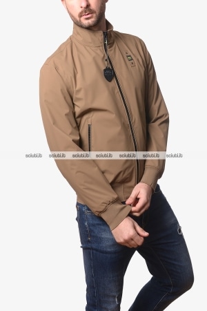 Bomber Blauer uomo marrone sfoderato Anson