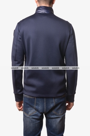 Giubbotto Blauer uomo blu scuro bitessuto Hebron