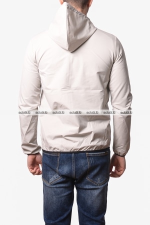Felpa Kway uomo beige Journeer travel