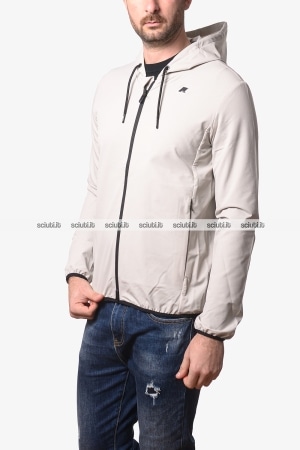 Felpa Kway uomo beige Journeer travel