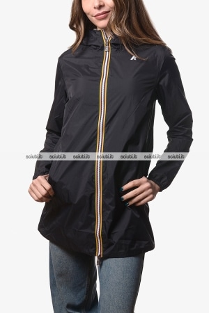 Giubbotto Kway donna nero beige reversibile Sophie plus.2 double