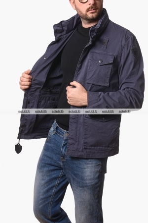 Giacca Blauer uomo blu scuro Ashmont Dyed