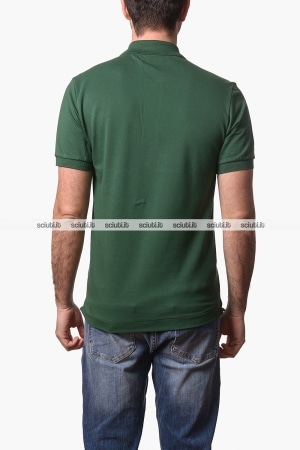 Polo Lacoste uomo verde scuro 1212 LIGHT classic fit