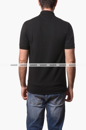 Polo Lacoste uomo nera 1212 LIGHT classic fit