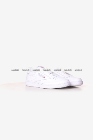 Scarpe Reebok uomo bianco grigio Club C 85
