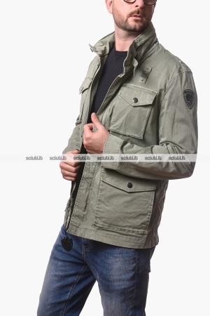 Giacca Blauer uomo verde scuro Ashmont Dyed