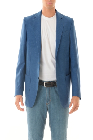 Giacca Old river uomo blu Urano estiva