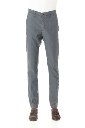 Pantaloni Old river uomo blu cino slim in cotone