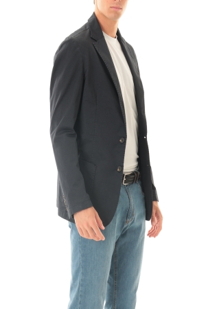 Giacca Old river uomo blu scuro Drop 6 estiva slim fit