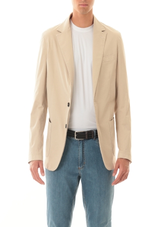 Giacca Old river uomo beige Drop 6 estiva slim fit