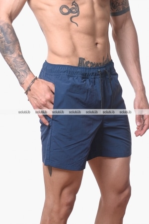 Costume boxer Kway uomo blu insignia Le Vrai Olivier