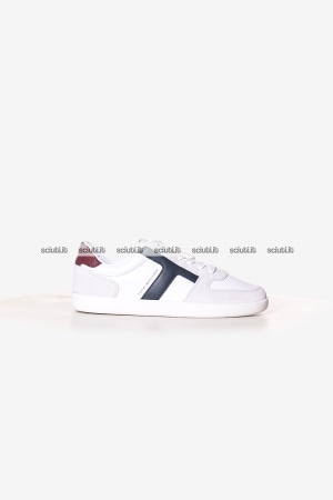 Scarpe Tommy Hilfiger uomo bianche in pelle TH Tribeca