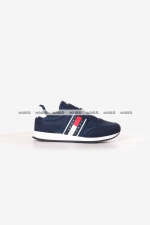 Scarpe Tommy Hilfiger Jeans uomo blu scuro TJM Core classic runner
