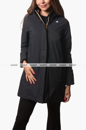 Giubbotto Kway donna nero Sophie Twill Soft Beaver