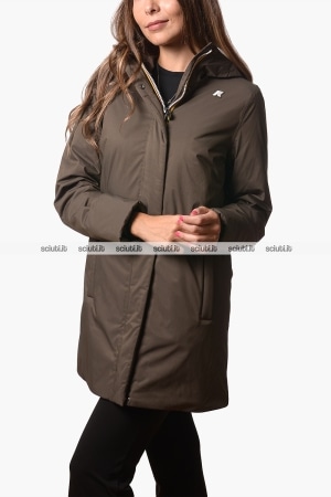 Giubbotto Kway donna marrone Sophie Twill Soft Beaver