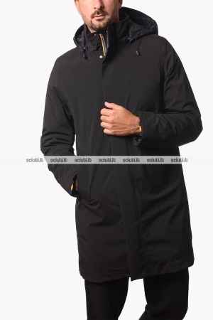 Giubbotto Kway uomo nero Thomal Bonded padded