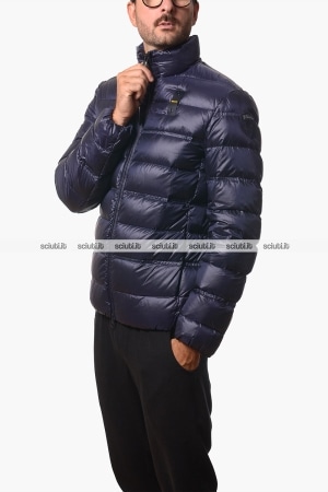 Piumino Blauer uomo blu scuro pesante in piuma Belmont